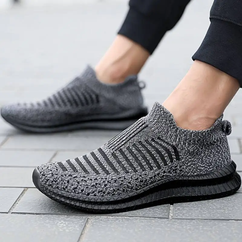 Simple Sporty Slip On Shoes-9