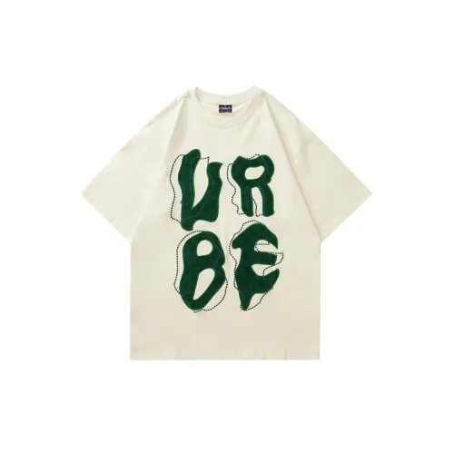 Retro Plush Flocking T Shirt