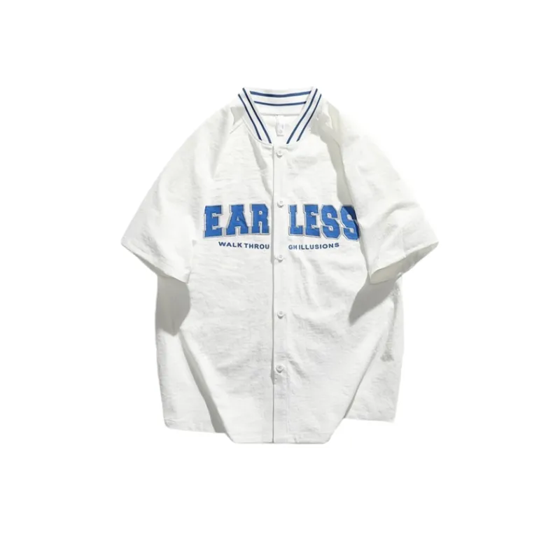 Loose Versatile Collar Shirt Jacket-0