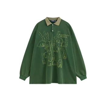 Street Popular Print Thickened Warm Cotton padded Jacket