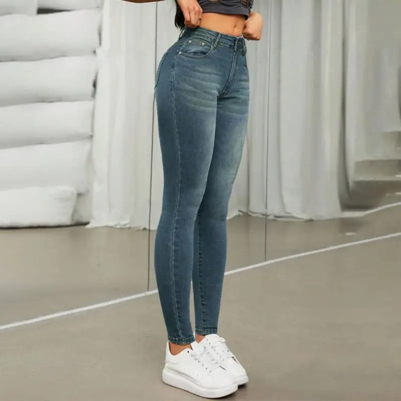 Retro Simple Jeans-2