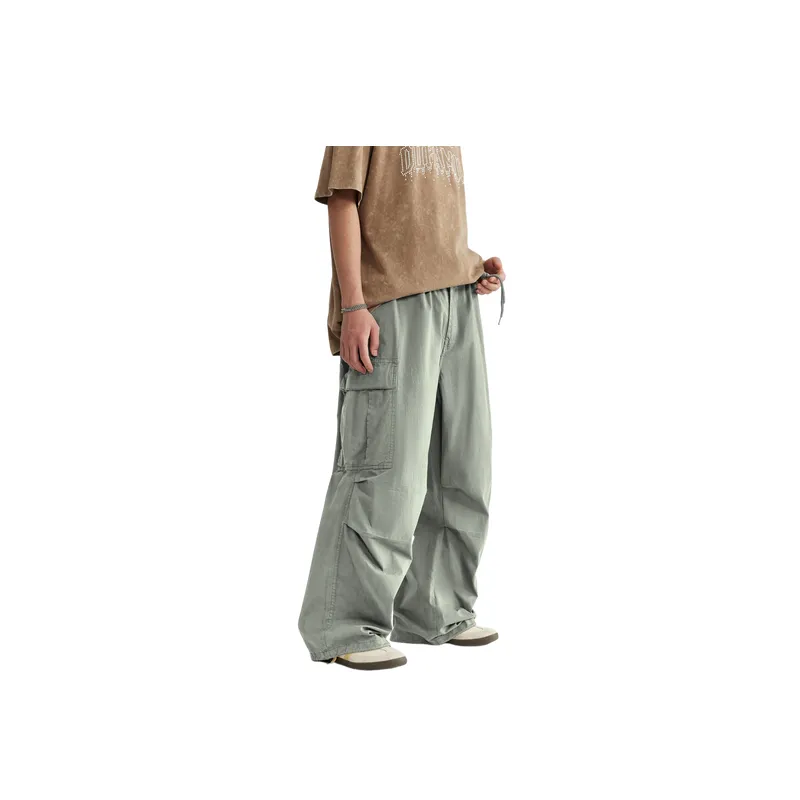 Casual Loose Cargo Pants-2