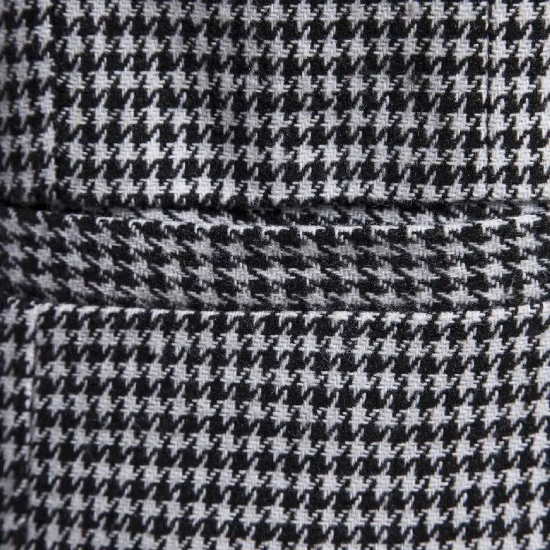 Casual Fashionable Woolen Fabric Business Suit-8
