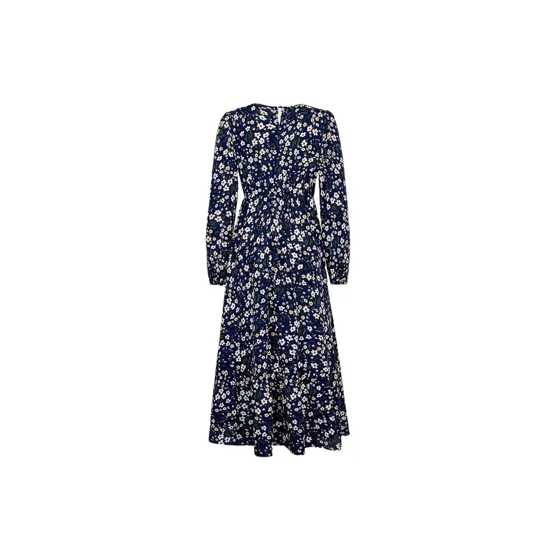 Fashion Casual Long Sleeved Dress-0