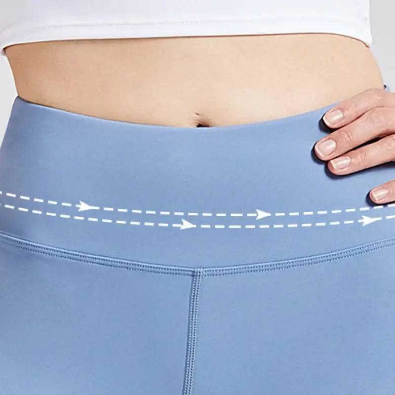 Sporty Casual Nylon Leggings Women-4