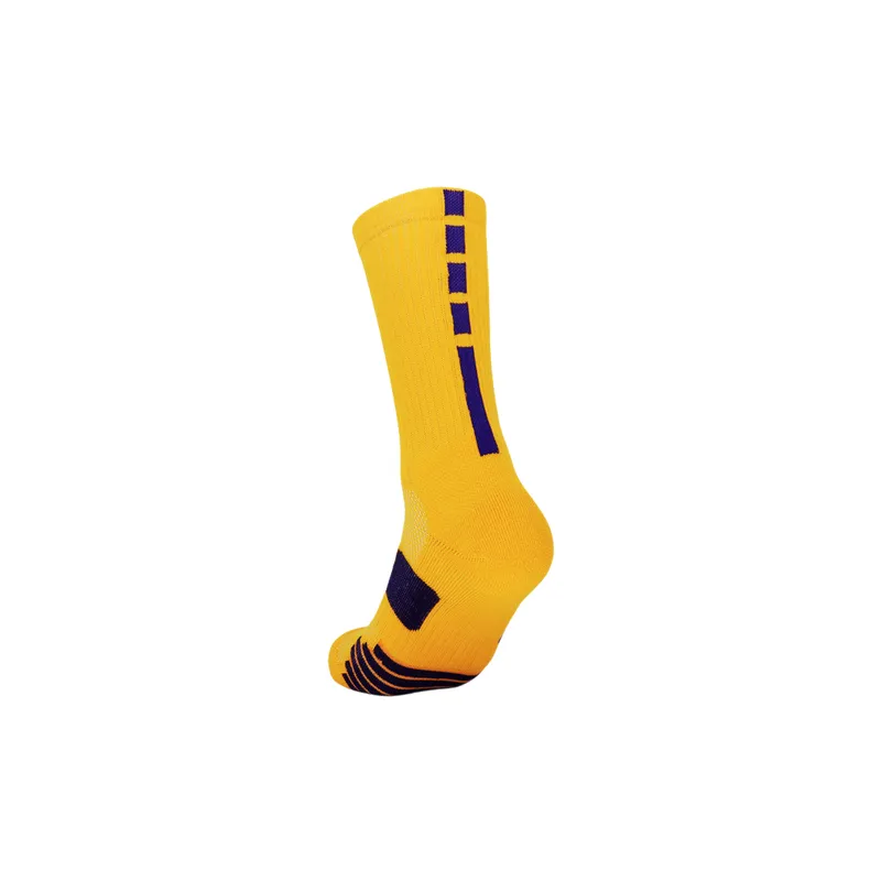 Basics Breathable Polyester Basketball Socks-1