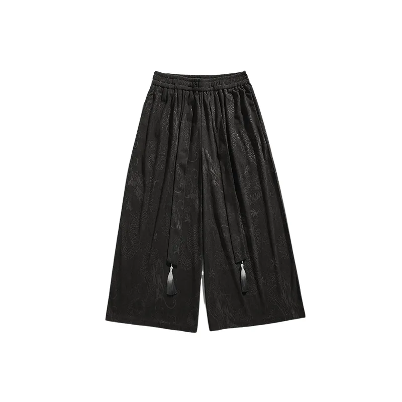 Loose Simple Casual Pants-3