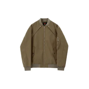 Simple Loose Quilted Jacket