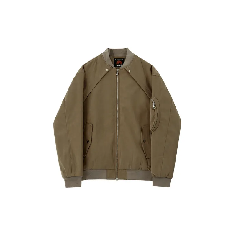 Simple Loose Quilted Jacket-3