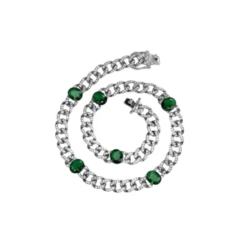 Emerald Cuban Necklace