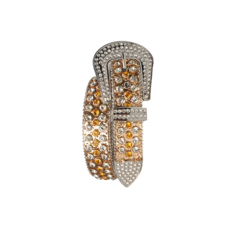 Fashionable Funky Leather Belt Women-1