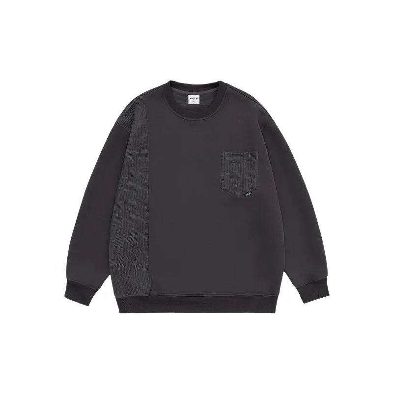 Retro Striped Loose Cotton Sweatshirt-8