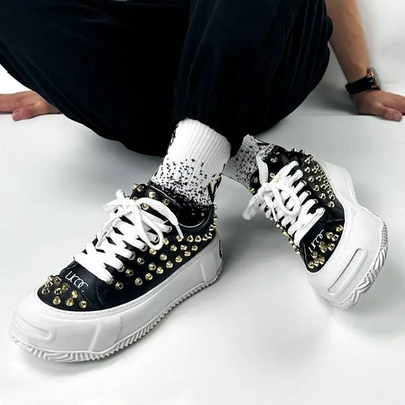 Fashionable Casual Stylish Skateboarding Shoes-3