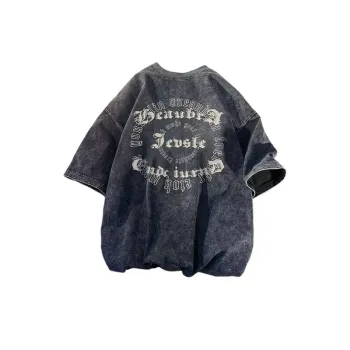 Retro Denim T Shirt