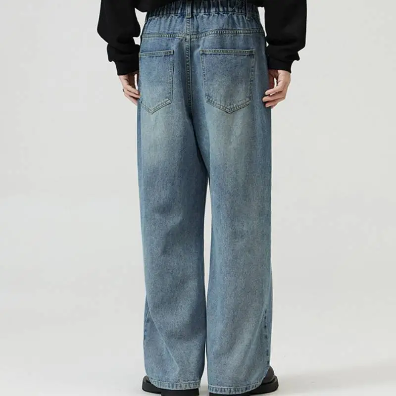 Straight Leg Loose Jeans-2