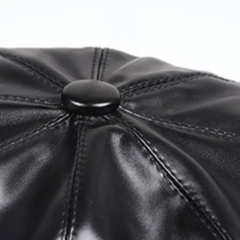 Elegant Plain Beret Women-2