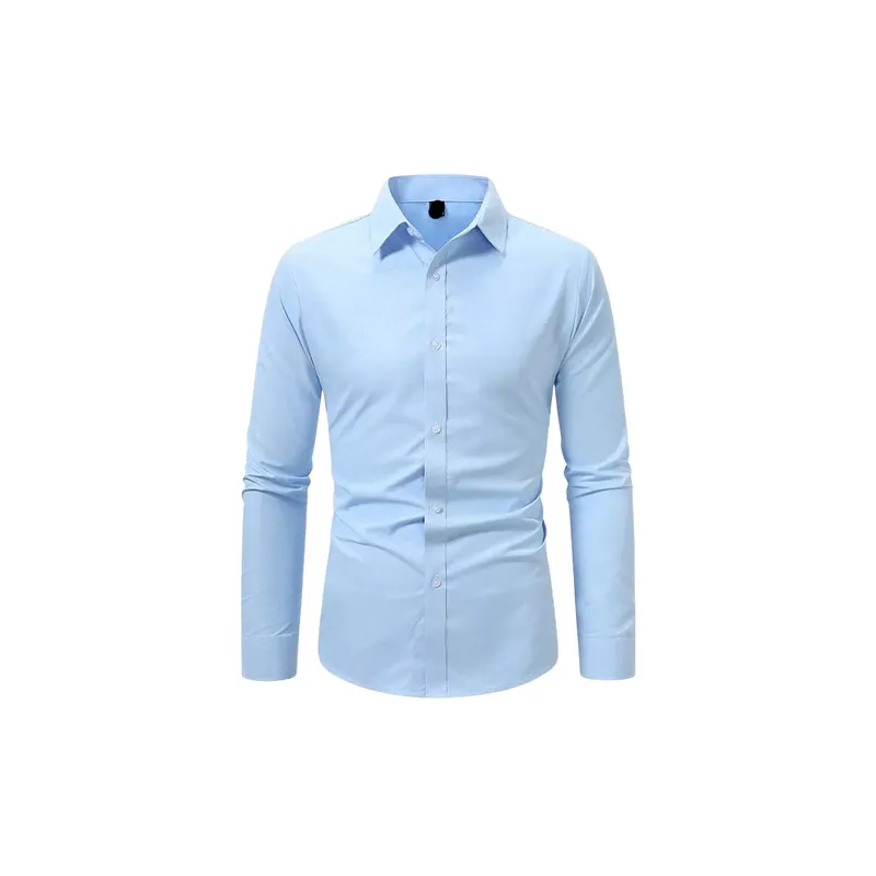 Fashionable Casual Blended Synthetic Fabrics Shirt-0