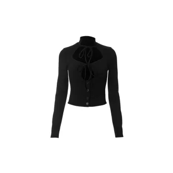 Sexy Hollow Out T Shirt Women