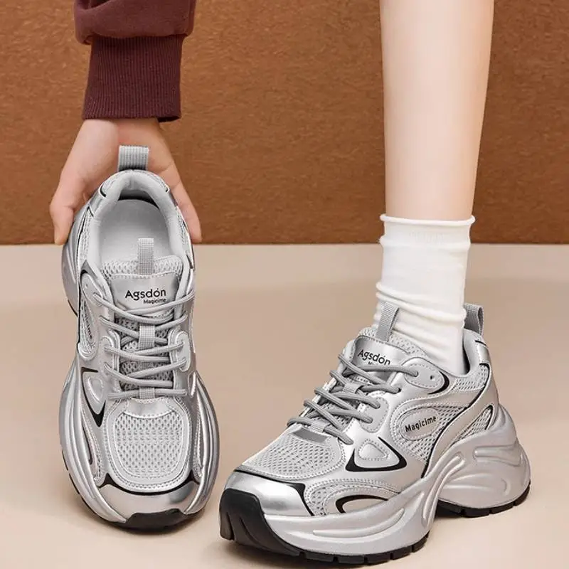 Sports Breathable Chunky Sneakers-1