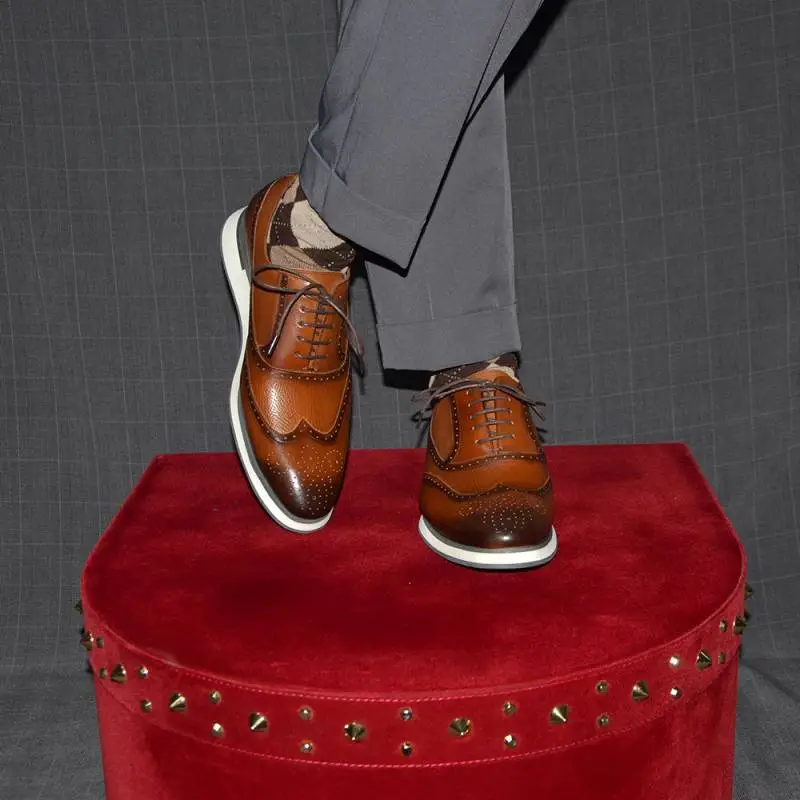Fashionable Breathable Softness Dress Shoes-2