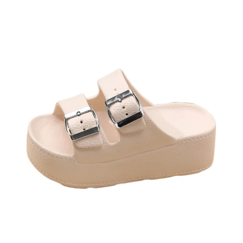 Casual Plain Beach Sandals-0