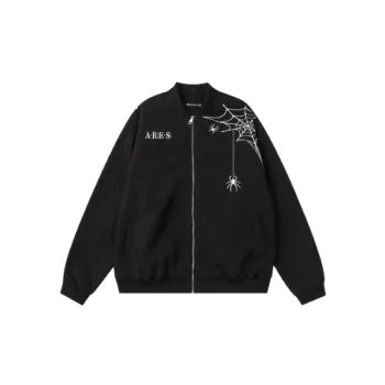 Fashionable Spider Embroidered Jacket