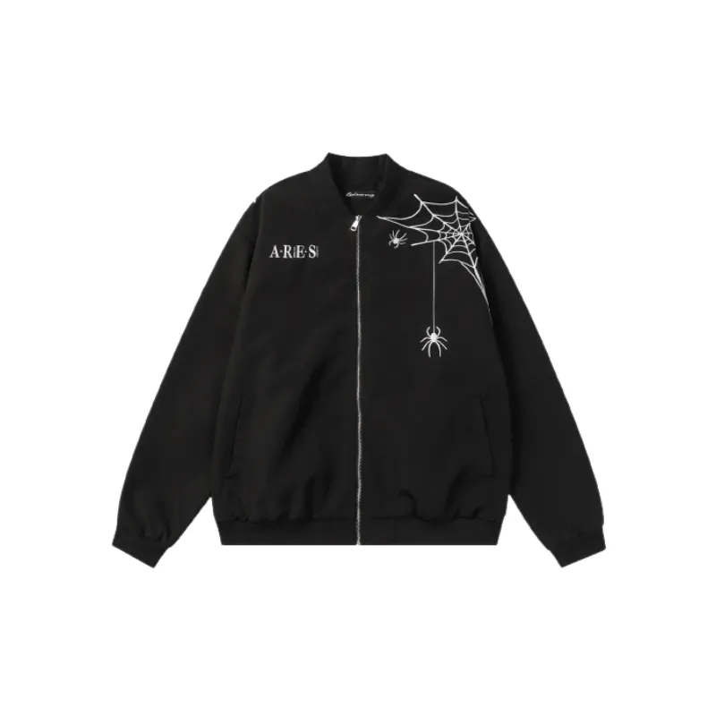 Fashionable Spider Embroidered Jacket-0