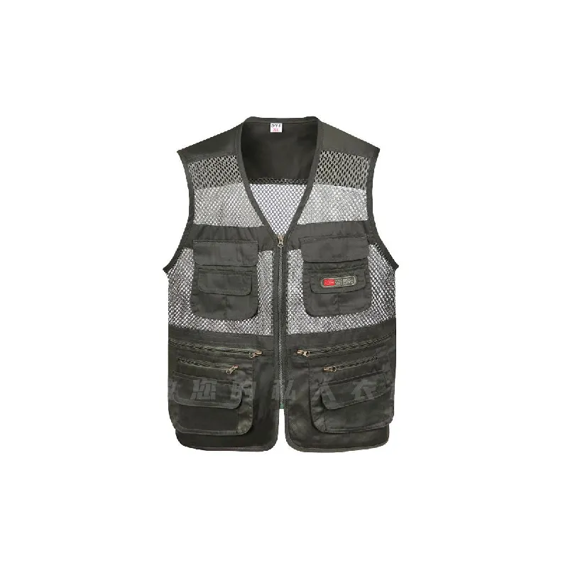 Fashionable Loose Blended Synthetic Fabrics Vest-1