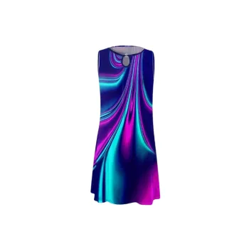 Fashionable Casual Polyester Dress Women