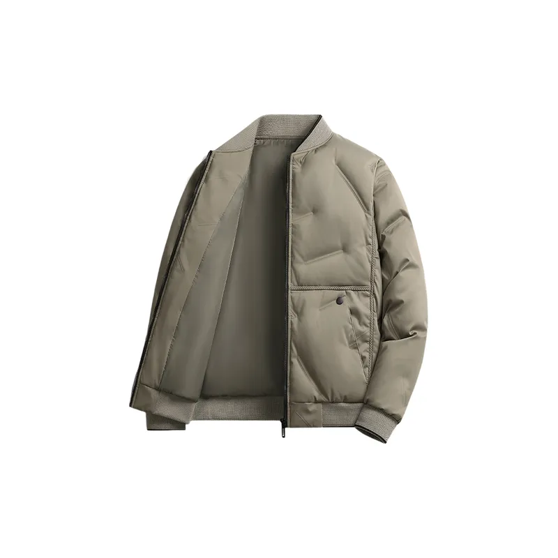 Casual Warming Grey Duck Down Jacket-0