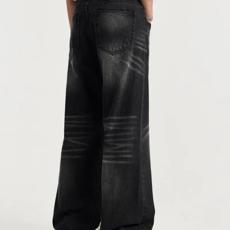 Retro Simple Jeans-3