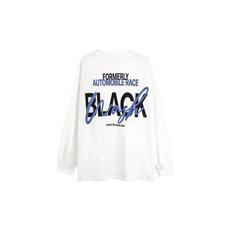 Trendy Cartoon Characters Printed Long sleeved T shirt-1