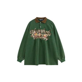 Printed Trendy Loose Hoodie