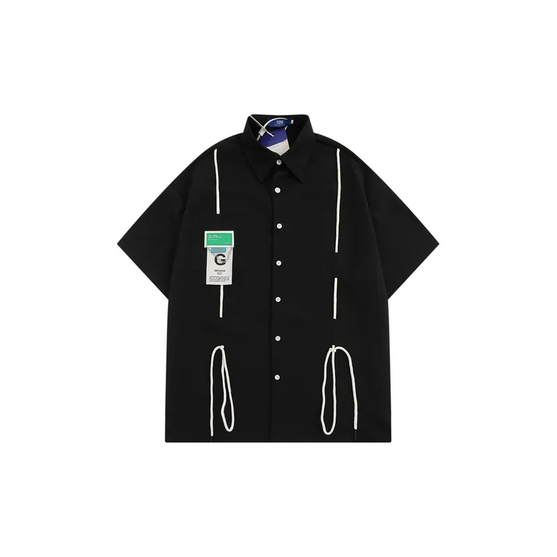 Trendy Loose Casual Half Sleeved Shirt-4