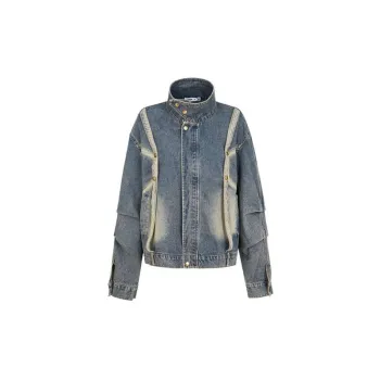 Retro Washed Denim Jacket