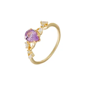 Elegant Crystal Ring