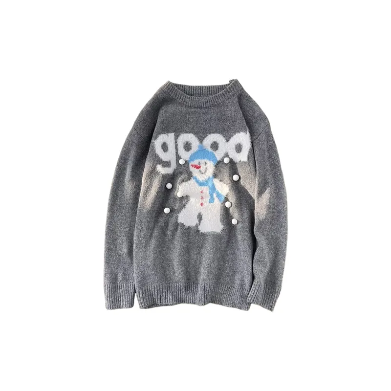 Cute Loose Sweater Women-2