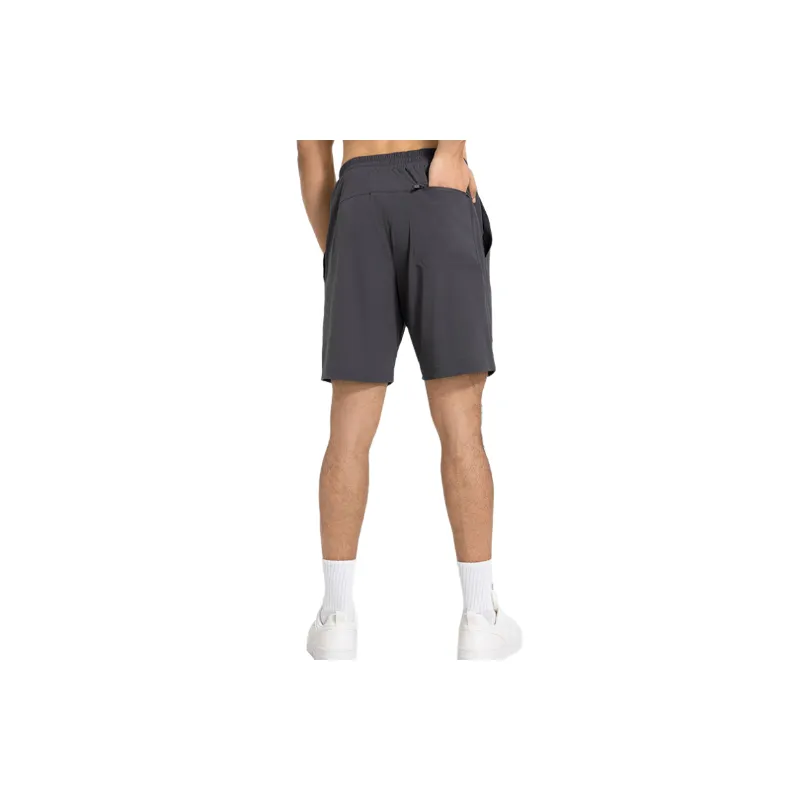 Sporty Breathable Cotton Blended Fabric Casual Shorts-5