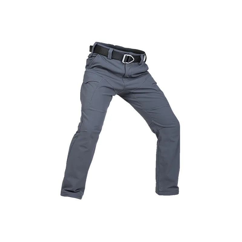 Fashionable Loose Polyester Hard Shell Pants-1