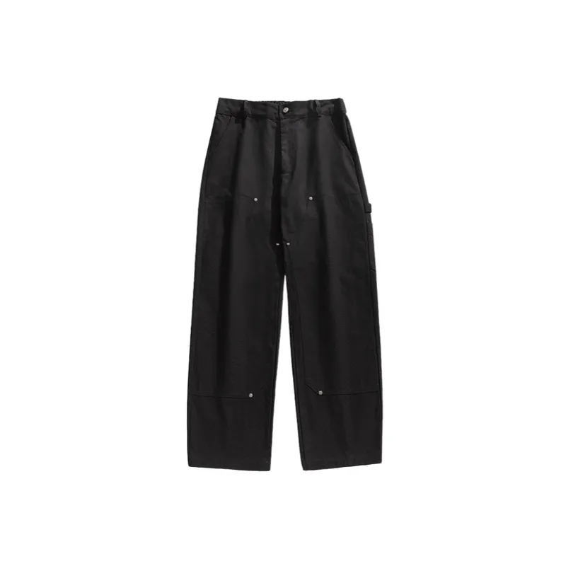 Retro Casual Carpenter Pants-8