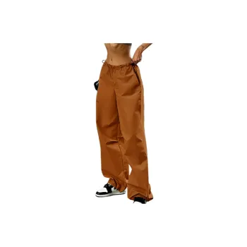 Simple Loose Cargo Pants Women