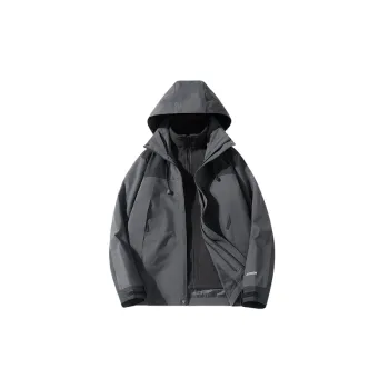 Fashionable Contrast Color Outdoor Jacket