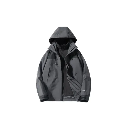 Fashionable Contrast Color Outdoor Jacket