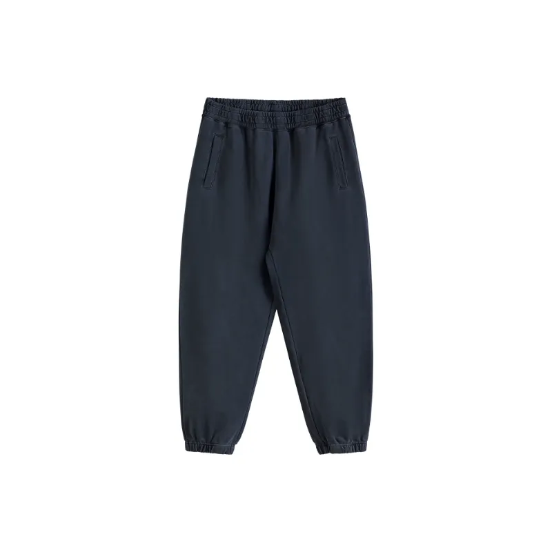 Loose Washed Distressed Jogger Pants-8