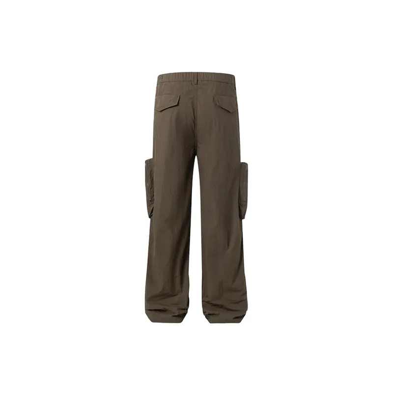 Retro Couple Solid Pants-7
