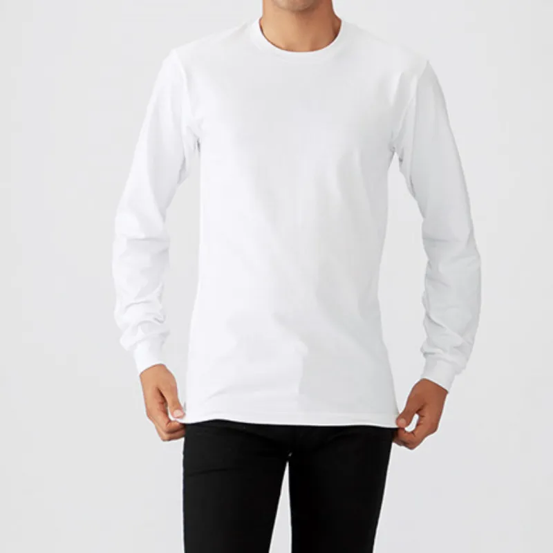Casual Long Sleeve Cotton T Shirt-1