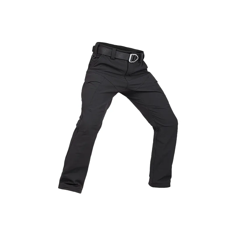 Fashionable Loose Polyester Hard Shell Pants-5