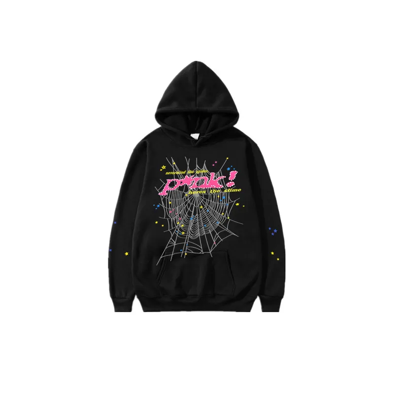 Singer Letter Printed Hoodie-0