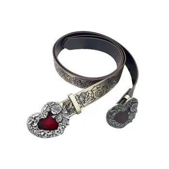 Retro Punk Leather Belt