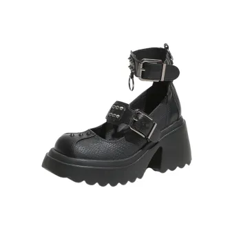 Punk Fashionable Mary Jane Shoes